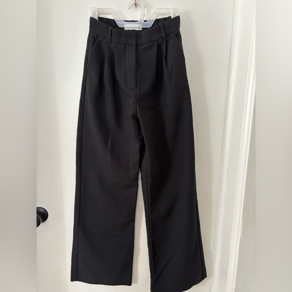 Abercrombie & Fitch Sloan Black Trousers